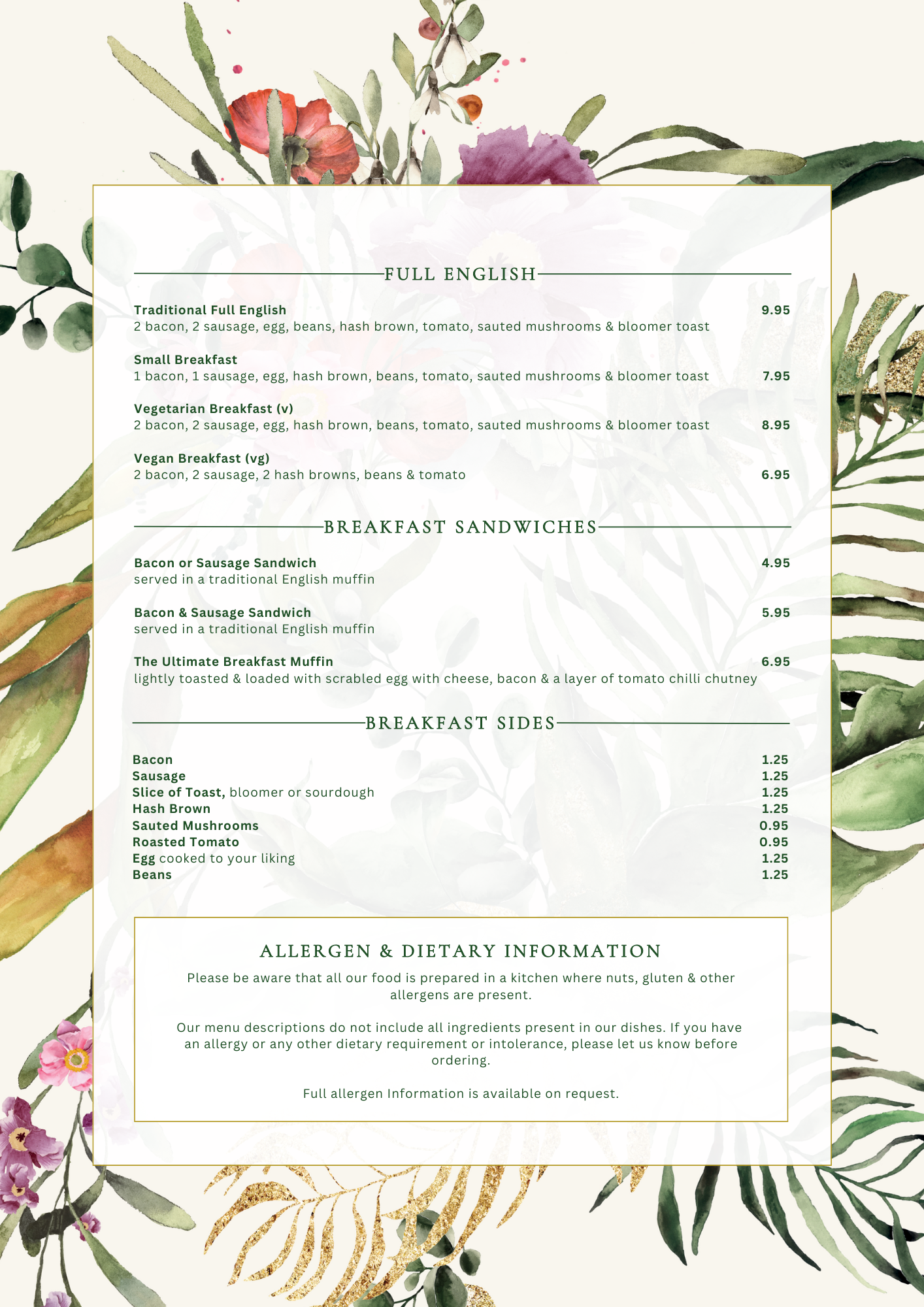Brunch Back Oct24